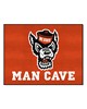 Fan Mats  LLC NC State Wolfpack All-Star Mat Man Cave Red