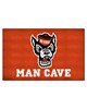 Fan Mats  LLC NC State Wolfpack Ulti-Mat Man Cave Red