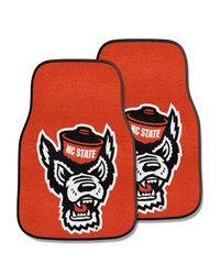 NC State Wolfpack 2-pc Carpet Car Mat Set by   