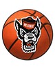 Fan Mats  LLC NC State Wolfpack Basketball Mat Orange