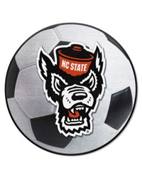 NC State Wolfpack Soccer Ball Mat by   