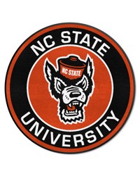 NC State Wolfpack Roundel Mat by   