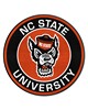 Fan Mats  LLC NC State Wolfpack Roundel Mat Red