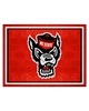 Fan Mats  LLC NC State Wolfpack 8x10 Rug Red