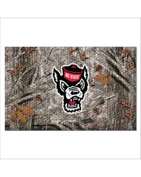 NC State Wolfpack Camo Scraper Mat by   