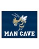 Fan Mats  LLC Georgia Tech Yellow Jackets All-Star Mat Man Cave Navy