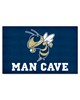 Fan Mats  LLC Georgia Tech Yellow Jackets Ulti-Mat Man Cave Navy