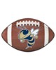 Fan Mats  LLC Georgia Tech Yellow Jackets Football Mat Brown