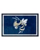 Fan Mats  LLC Georgia Tech Yellow Jackets 4x6 Rug Navy