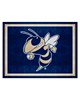 Fan Mats  LLC Georgia Tech Yellow Jackets 8x10 Rug Navy