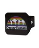 Fan Mats  LLC Denver Nuggets Color Hitch Cover Black Black