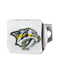 Nashville Predators Color Hitch Cover Chrome by   