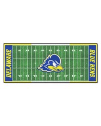 Delaware Blue Hens Football Field Runner by   