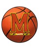 Fan Mats  LLC Maryland Terrapins Basketball Mat Orange