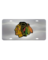 Chicago Blackhawks Diecast License Plate by   