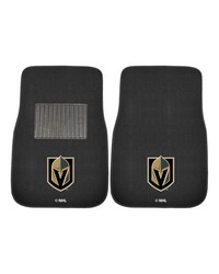 Vegas Golden Knights 2-pc Embroidered Car Mat Set by   