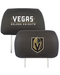 Vegas Golden Knights Head Rest Cover by   