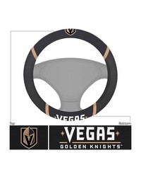 Vegas Golden Knights Steering Wheel Cover by   