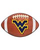 Fan Mats  LLC West Virginia Mountaineers Football Mat Brown