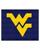 Fan Mats  LLC West Virginia Mountaineers Tailgater Mat Navy