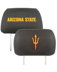 Arizona State Sun Devils Head Rest Cover by   