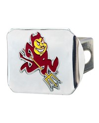 Arizona State Sun Devils Color Hitch Cover Chrome by   