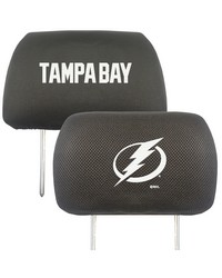 Tampa Bay Lightning Head Rest Cover by   