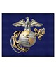 Fan Mats  LLC U.S. Marines n/a Tailgater Mat Navy