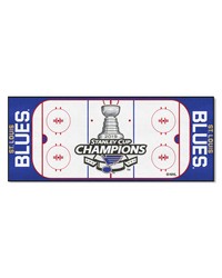 St. Louis Blues Rink Runner by   