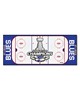 Fan Mats  LLC St. Louis Blues Rink Runner White