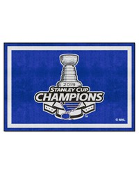 St. Louis Blues 5x8 Rug by   