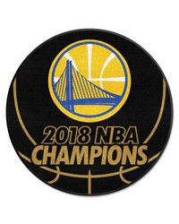 Golden State Warriors Basketball Mat by   