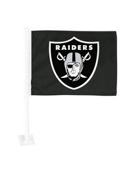 Las Vegas Raiders Car Flag Large 1pc 11 in  x 14 in  Black by   