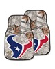 Fan Mats  LLC Houston Texans 2-pc Carpet Car Mat Set Camo