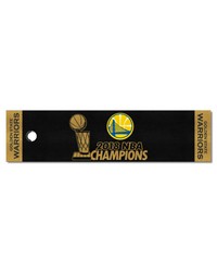 Golden State Warriors Putting Green Mat by   