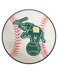 Oakland Athletics Baseball Mat by   