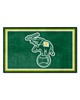 Fan Mats  LLC Oakland Athletics 4x6 Rug Green