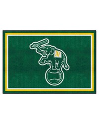 Oakland Athletics 5x8 Rug by   