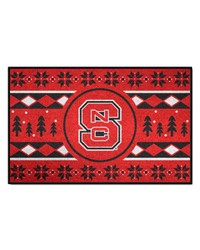 NC State Wolfpack Starter Mat Holiday Sweater by   