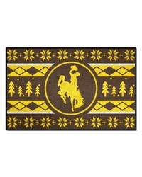 Wyoming Cowboys Starter Mat Holiday Sweater by   