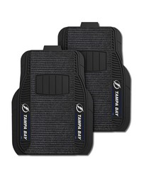 Tampa Bay Lightning 2-pc Deluxe Car Mat Set by   