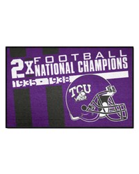 TCU Horned Frogs Starter Mat Dynasty by   