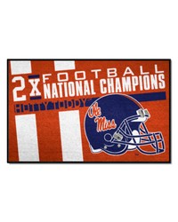 Ole Miss Rebels Starter Mat Dynasty by   