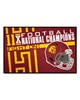 Fan Mats  LLC Southern California Trojans Starter Mat Dynasty Cardinal