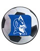 Fan Mats  LLC Duke Blue Devils Soccer Ball Mat White