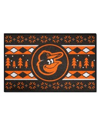 Baltimore Orioles Starter Mat Holiday Sweater by   