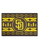 Fan Mats  LLC San Diego Padres Starter Mat Holiday Sweater Brown