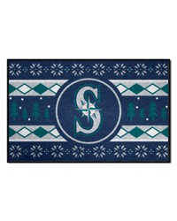 Seattle Mariners Starter Mat Holiday Sweater by   