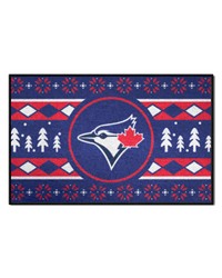 Toronto Blue Jays Starter Mat Holiday Sweater by   