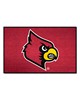 Fan Mats  LLC Louisville Cardinals Starter Mat Red